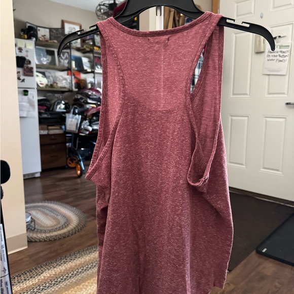 Maurices Burgundy Graphic Tank Top - Picture 2 of 3